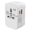 Adaptador de viaje multifunción comercio electrónico transfronterizo PD20W zócalo de conversión de carga rápida convertidor de enchufe universal multinacional details Picture